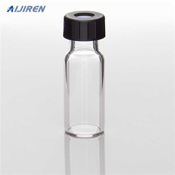 11mm clear crimp seal vial PTFE/Silicone septa